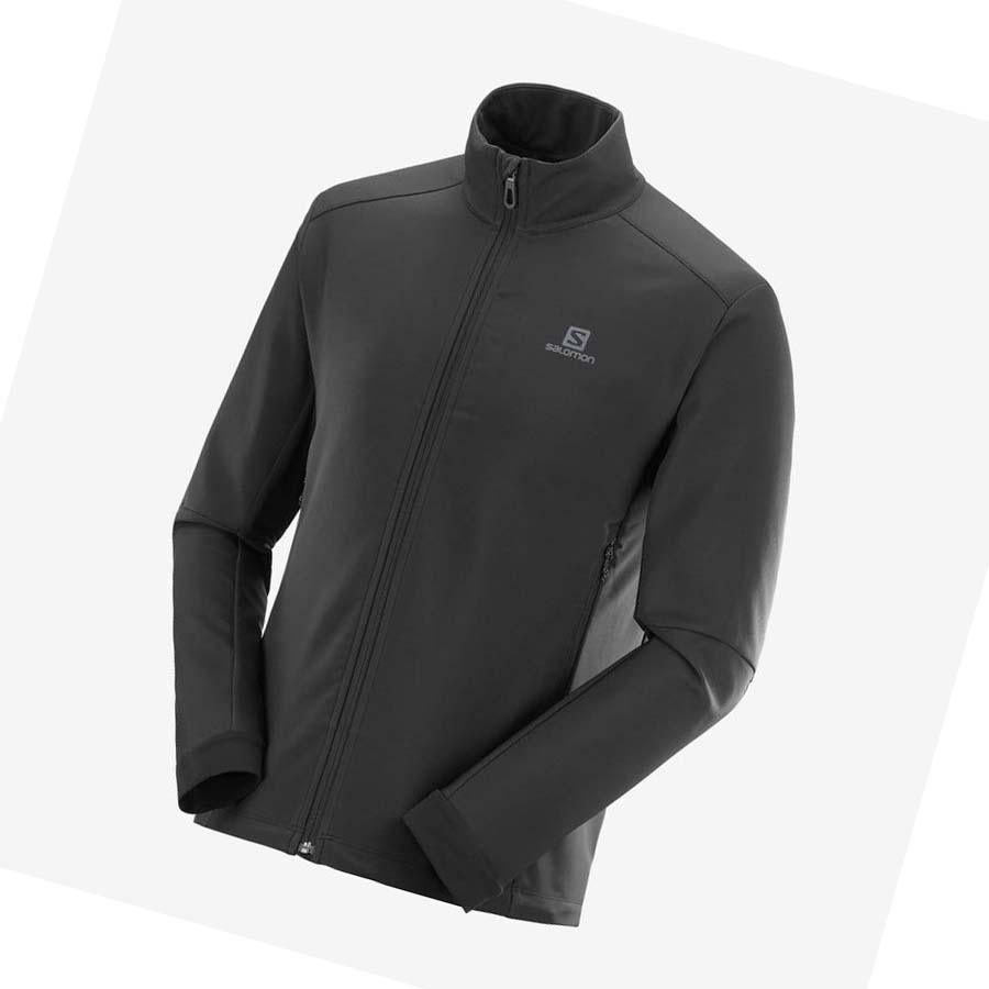 Salomon AGILE SOFTSHELL Erkek Ceket Siyah | TR 3259GSO